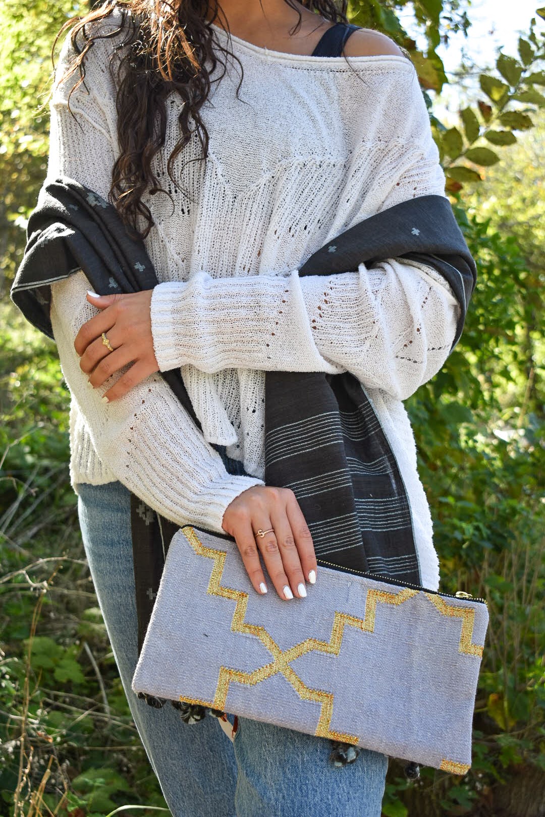 Khadi Ikat Scarf – JCatma