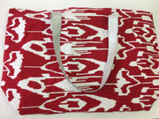 Ikat Red Tote