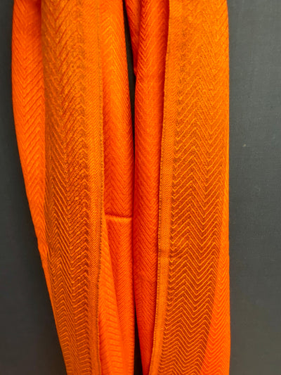 Cashmere Blend Persimmon Scarf