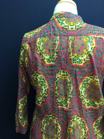 Everyday Block Printed Tunic- Fitted