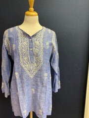 Embroidered Linen Tunic